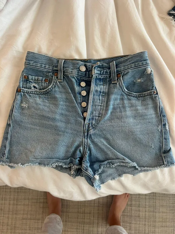 Levi's 501 Denim Shorts - Image 3