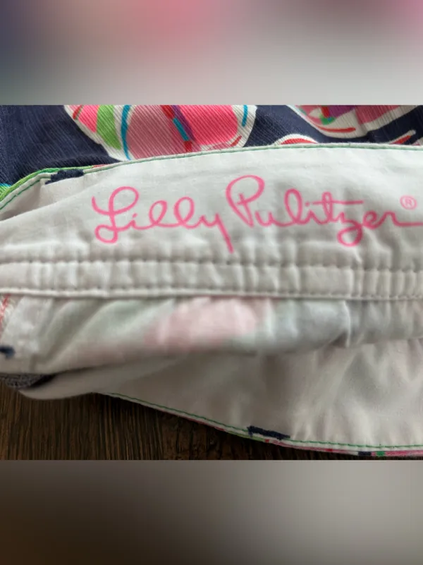 Lilly Pulitzer Callahan Shorts - Size 4 Classic Tropical Summer - Image 5