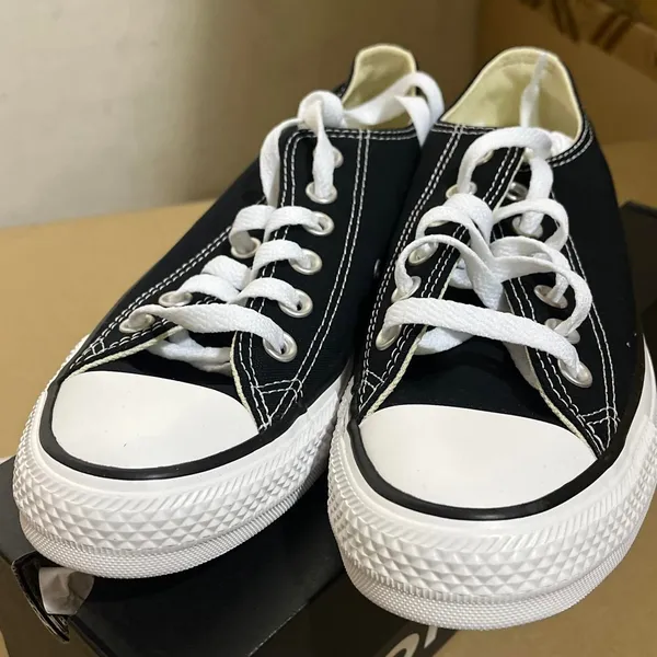 Converse Women's Black Trainers - Image 7