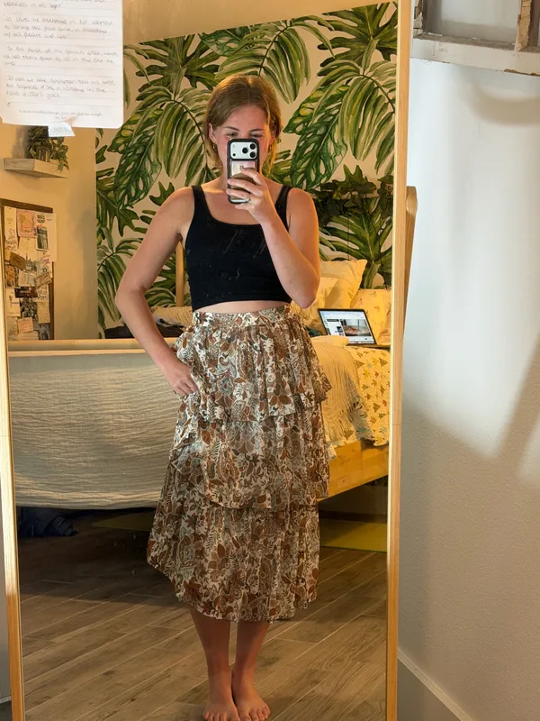 Chelsea & Violet Tiered Skirt XS - Image 4