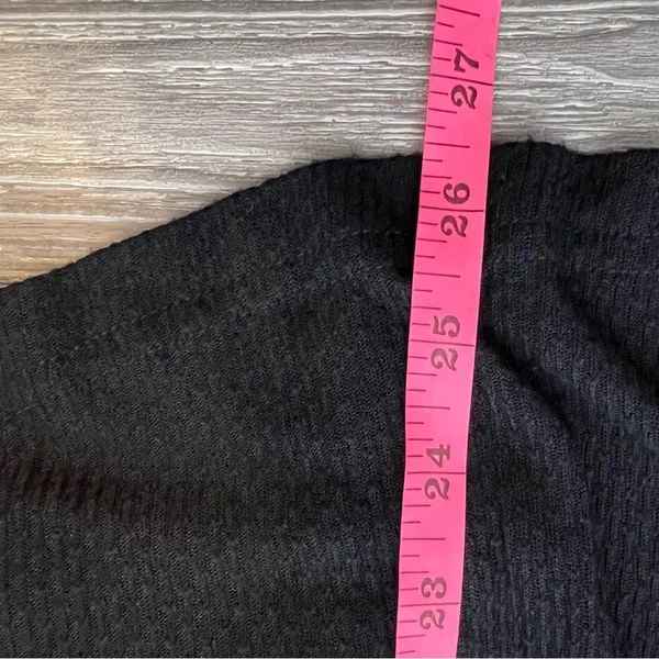 Free People devin Henley top black sz‎ L - Image 8