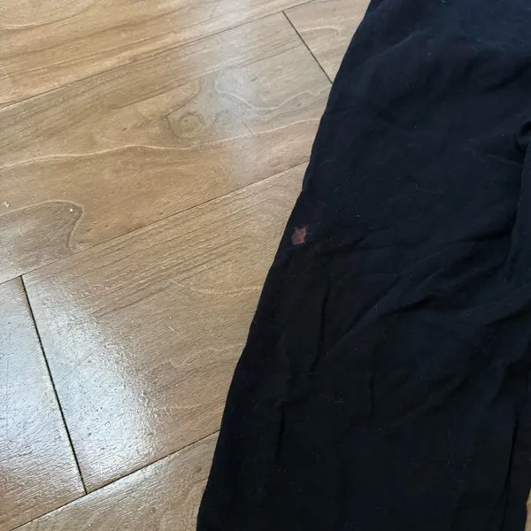 H&M Black Jogger Sweatpants - Image 3