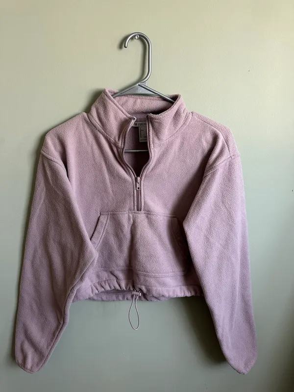 Forever 21 Cropped Quarter-Zip - Image 2