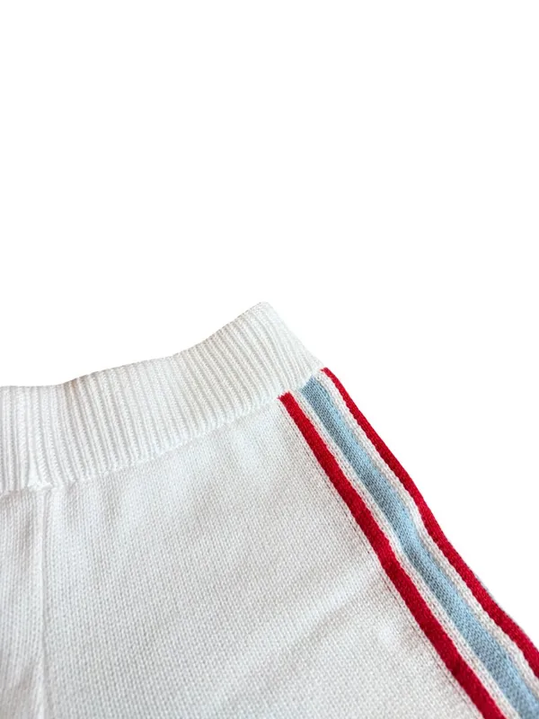 Daily Practice Anthropologie 100% Cotton Stretch Shorts Side Stripes Size XXS - Image 9