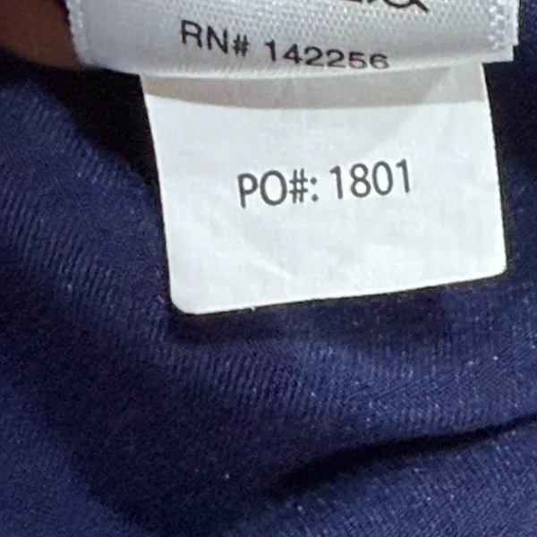 FIGS Catarina One Pocket‎ Scrub Top Blue PO 1801 Small Nurse Healthcare Uniform - Image 6