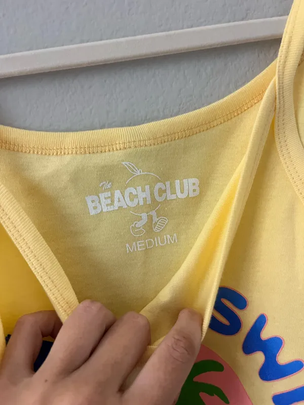 Beach Club Sunset Swim Tank - Image 3
