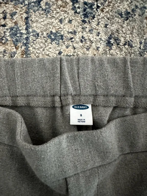 Old Navy Women's Gray Elastic Waist Dress Pants Size 8 - Image 2