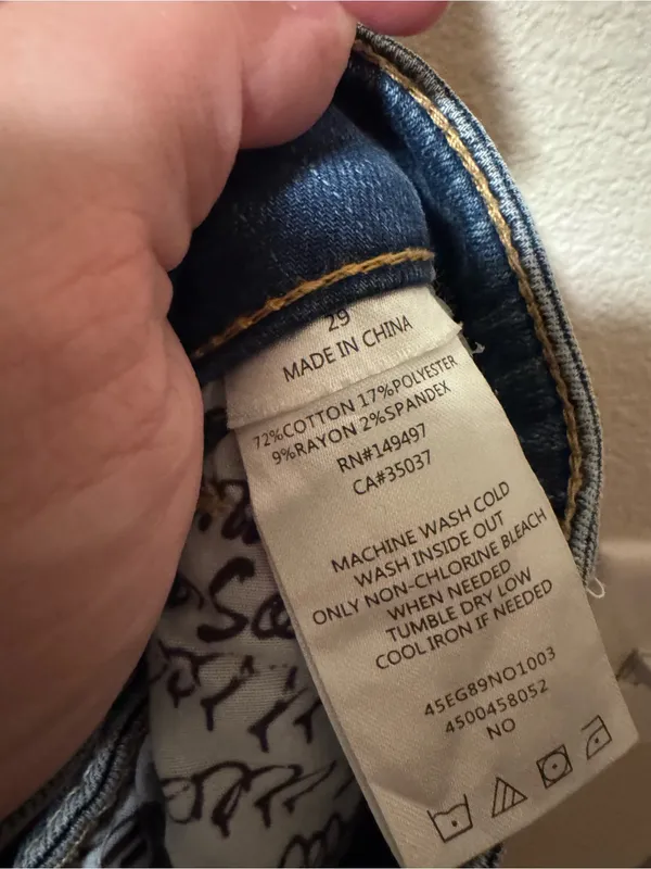 Sam Edelman Mid-Blue Skinny Jeans - Image 4