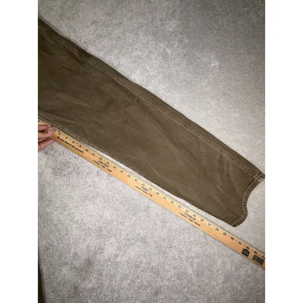 Levis Dad Utility Carpenter Jean Women Sz 26x30 Brown Denim Premium Big E - Image 12