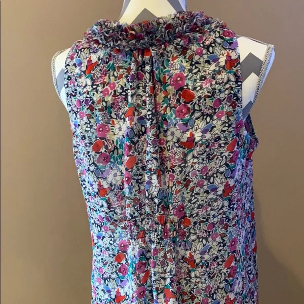 Cabi floral sheer tank style medium top - Image 4