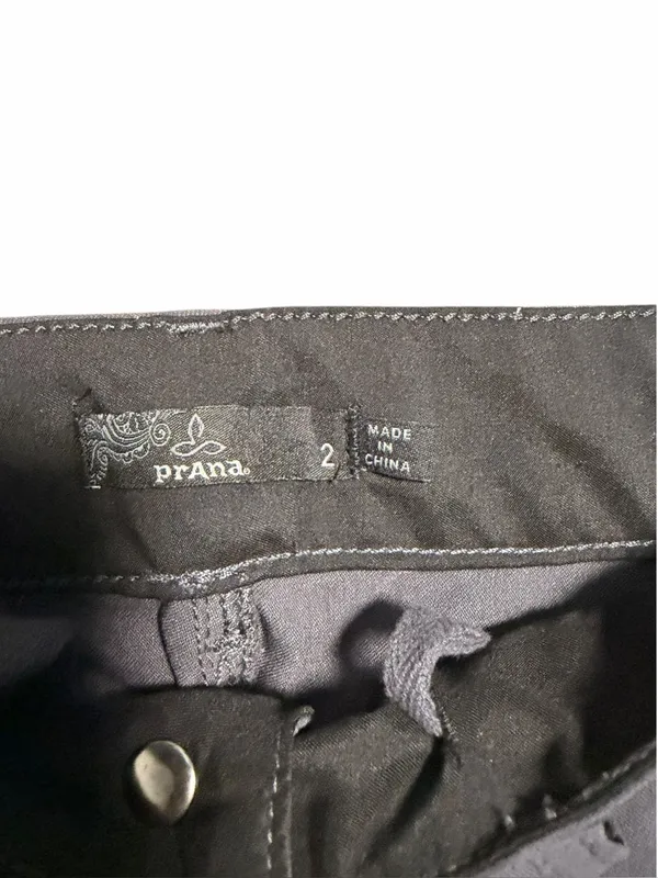 Prana Ladies Gray Activewear Joggers Size 2 - Image 5