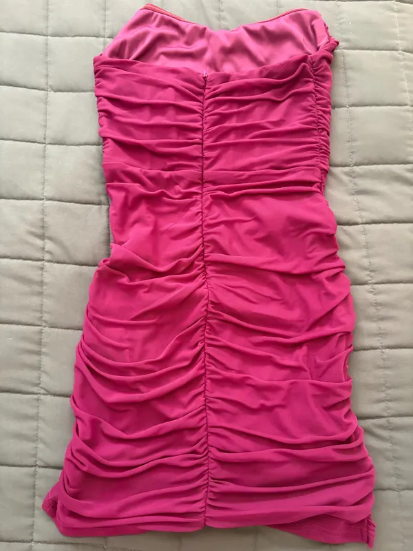 Boutique Plum colored tight mini dress - Image 3