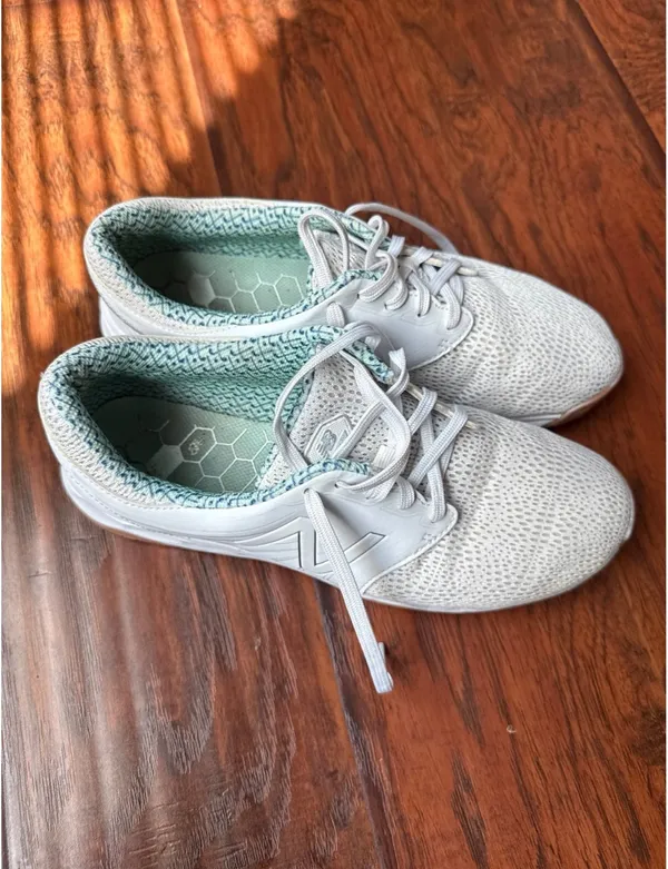 Womens New Balance Fresh Foam Breathe Spikeless Golf Shoes Size 10 White - Image 3