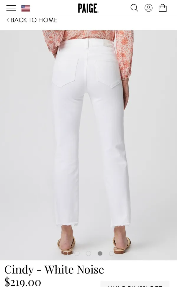 Paige White Jeans - Image 3