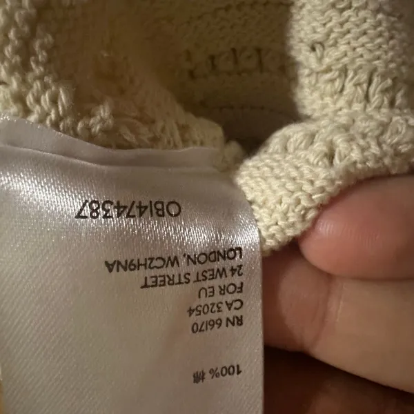 NWT Free People Beach Mallorca tan knit dress xs - Image 12