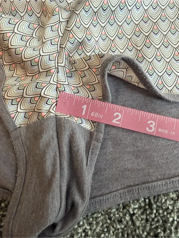 Victoria’s Secret Pajama Set M Geometric Racerback Tank Shorts Y2K - Image 8