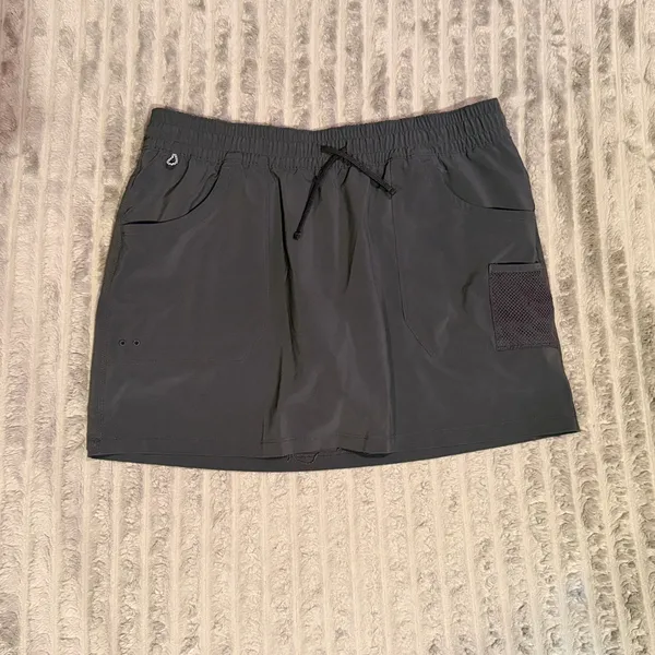 Columbia PFG Skort Womens Large Gray Fishing Hiking Outdoor Athletic Skirt - Image 2