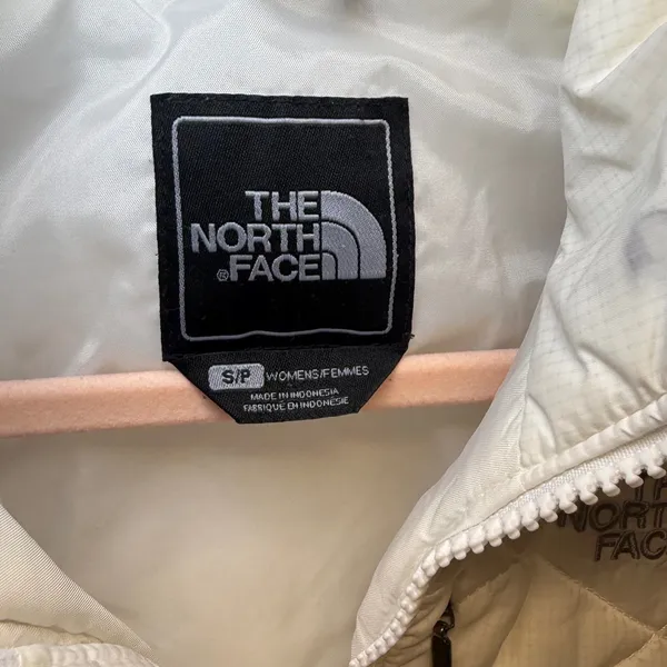 The North Face Womens ThermoBall Quilted Full Zip Jacket White Small - Image 2