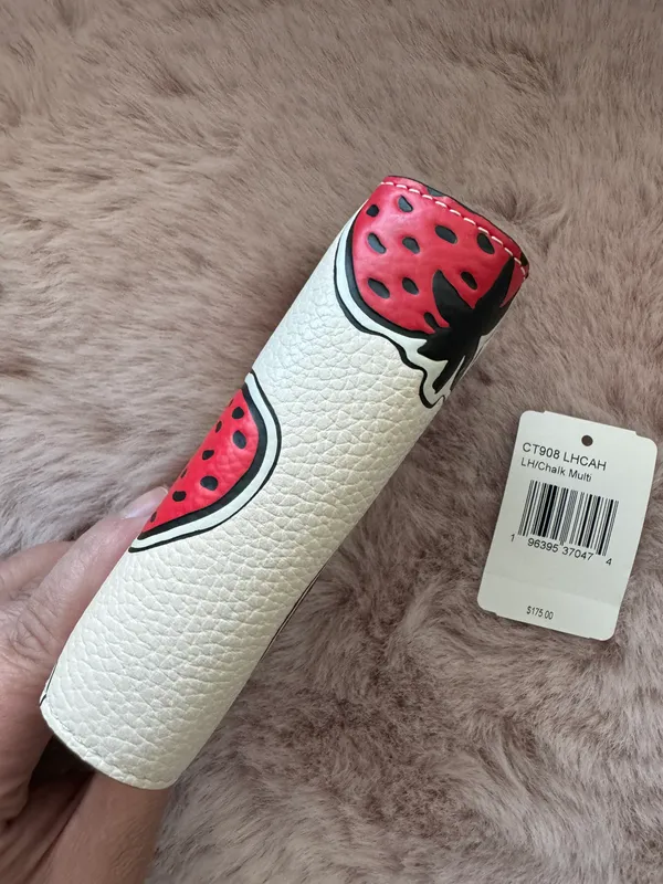 Coach Billfold Wallet With Strawberry Print - Image 5