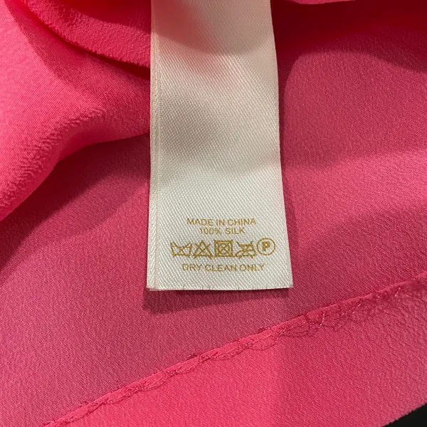 Pink Kate Spade Silk Sleeveless Top Size 8 - Image 5