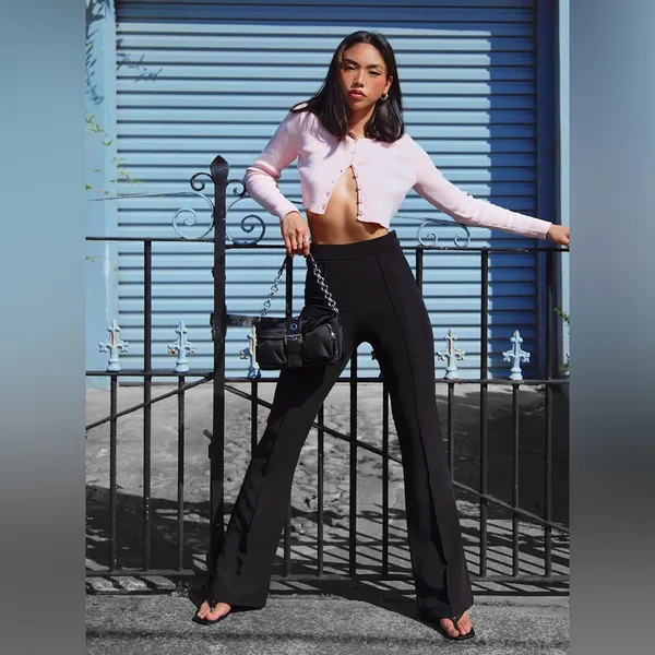 Princess Polly Jensen Pants in Black Size 4 - Image 6