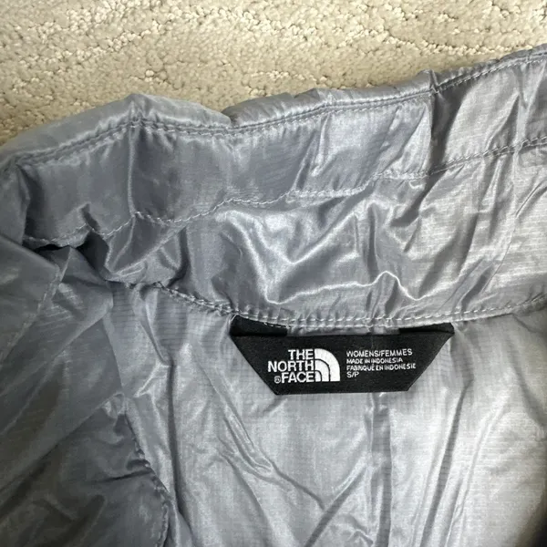 NEW Women's The North Face Small Thermoball Trek Jacket Grey Full‎ Zip - Image 3
