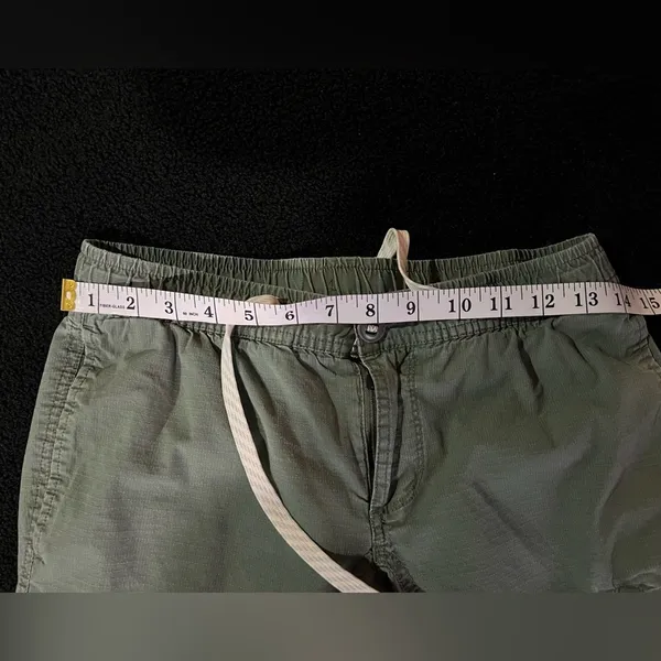 Vuori Mens Green Ripstop Pants Performance Outdoor Athleisure Slim Fit. Size Sml - Image 9