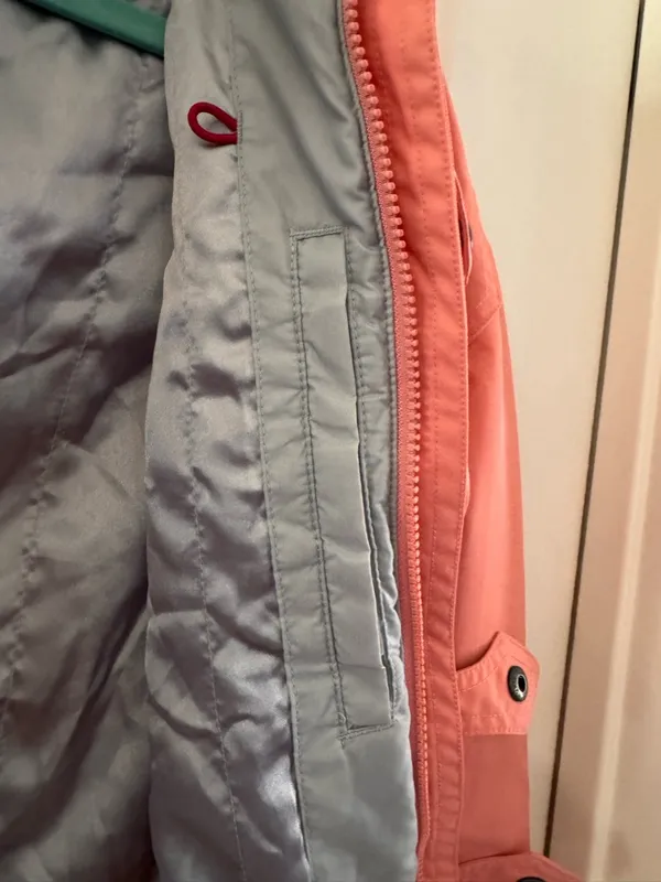 Burton Coral Pink‎ Hooded Snowboarding Ski jacket Women's XS - Image 10