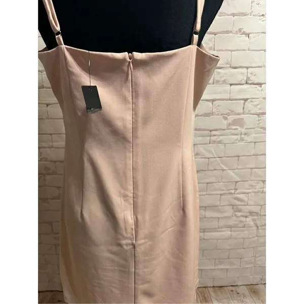 Lulus blush pink sleeveless dress size large - Image 5