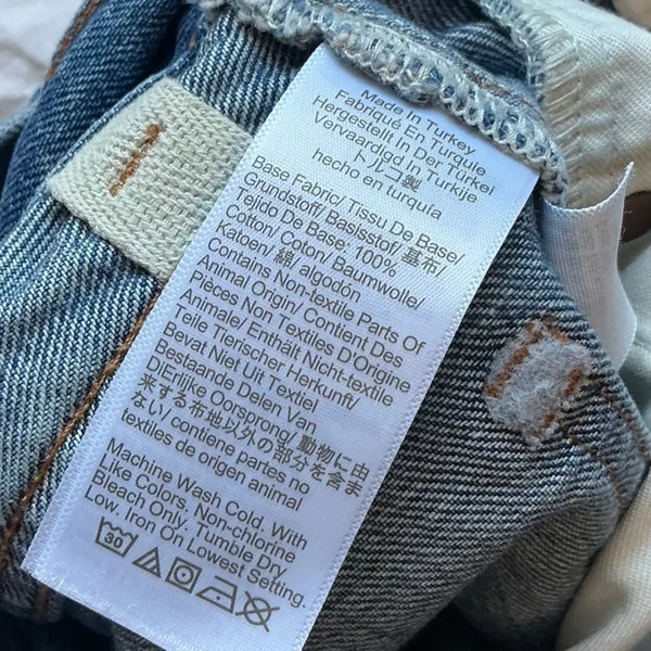 NWOT Madewell Pieced Barrel Leg Jeans W28 Medium Wash - Image 5