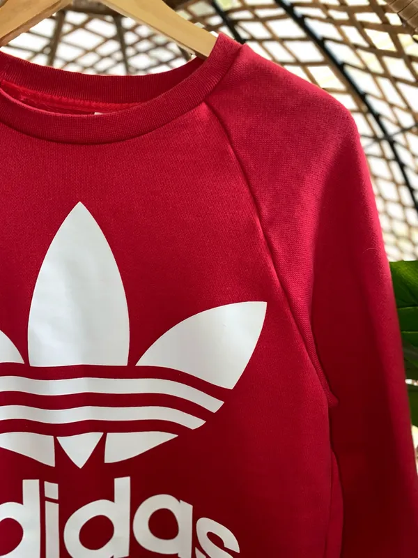 Adidas Women’s Oversized Pull Over Sweatshirt Size XS - Image 7