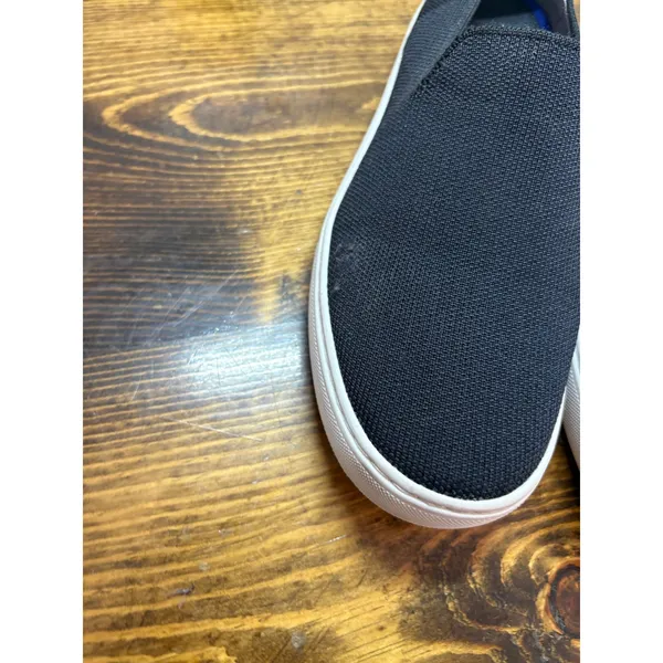 Rothys Black The Original Slip‎ On Sneakers Size 8.5 - Image 5