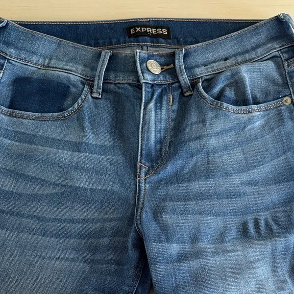 Express Denim Slim Jeans - Image 4