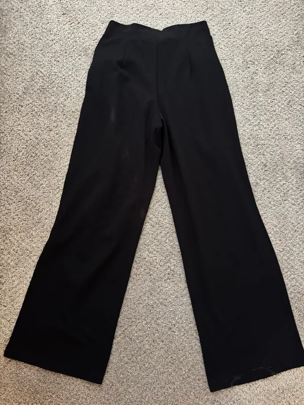 H&M High-Rise Pleated Slacks - Image 2