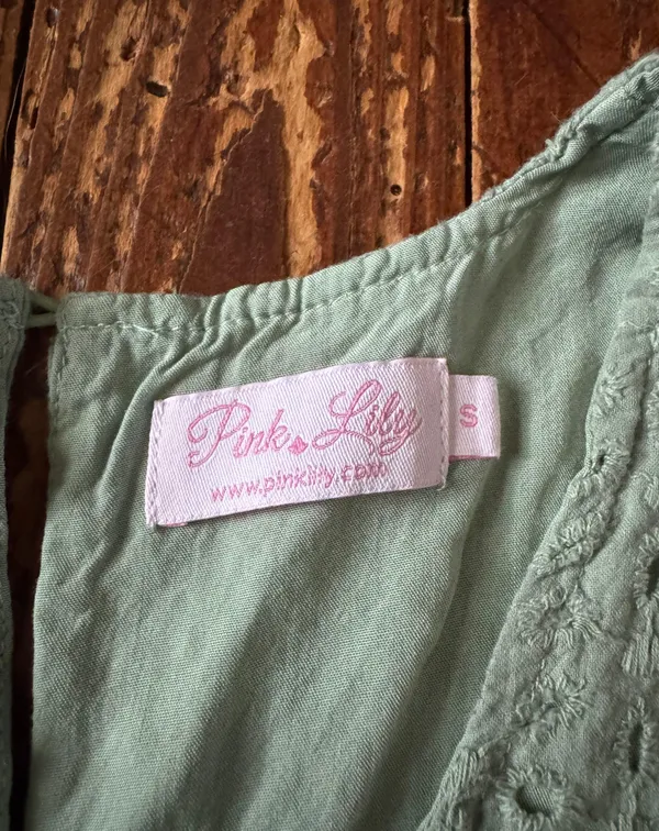 Pink Lily Romper - Image 2
