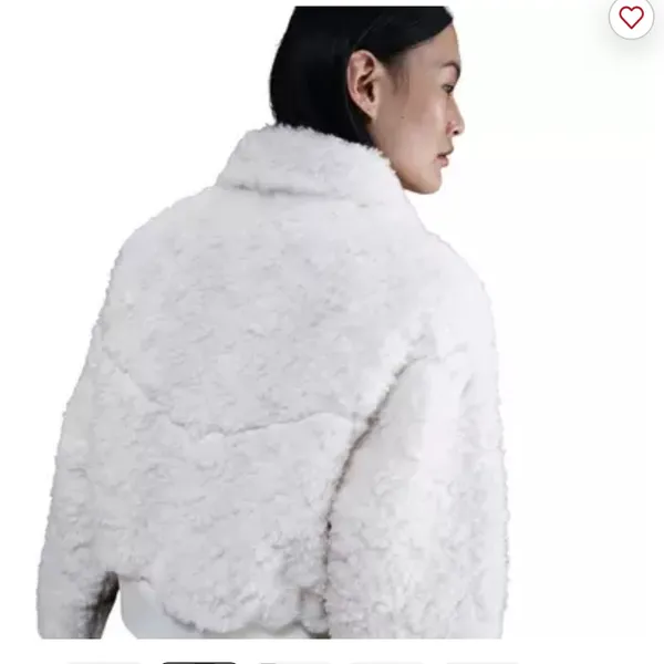 Nike Women's Essential Loose‎ Sherpa Bomber Jacket NWT - Image 5