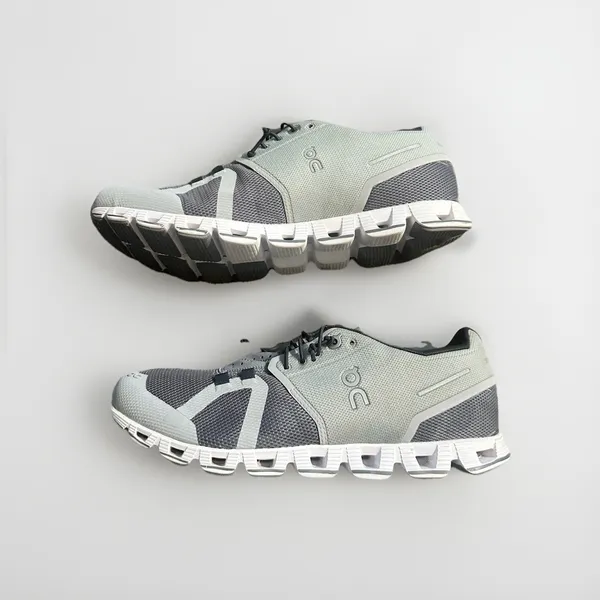 On Cloud Women's Running Shoes W9.5 Slate Rock Swiss Cloud 5 Gray Black EC - Image 3