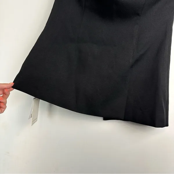 NWT Commense Button Down Tube Top Sz Medium Black - Image 14