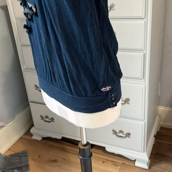 Hollister Tank Top Navy Blue Strappy Womens Medium fits M L - Image 12
