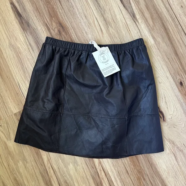 Urban Outfitters Urban Renewal Leather Mini Skirt - Image 4