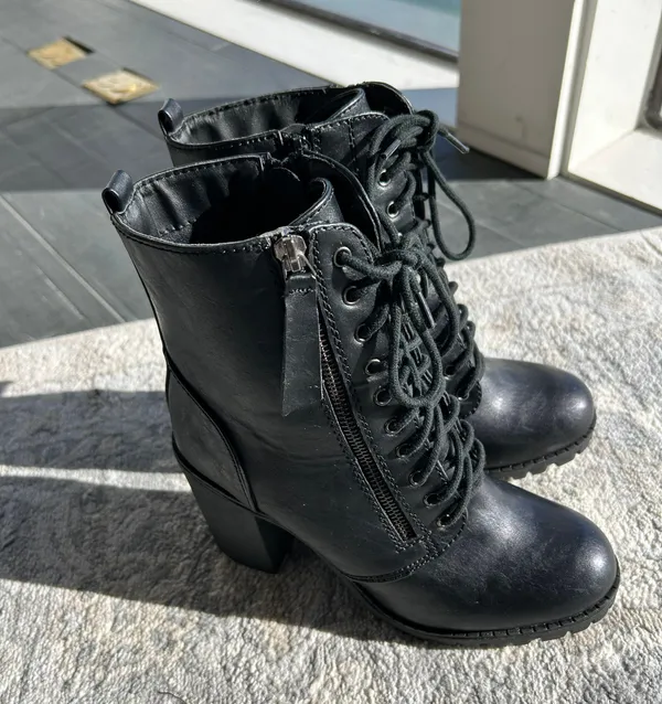 Soda Shoes Heel Boots - Image 4