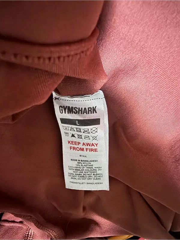 Gymshark Women’s Burgundy Training Leggings - Image 6