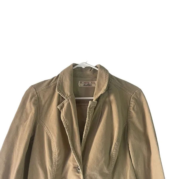 Levi's Levi Strauss Women's‎ Size Small Corduroy Tan Button Up Jacket - Image 2