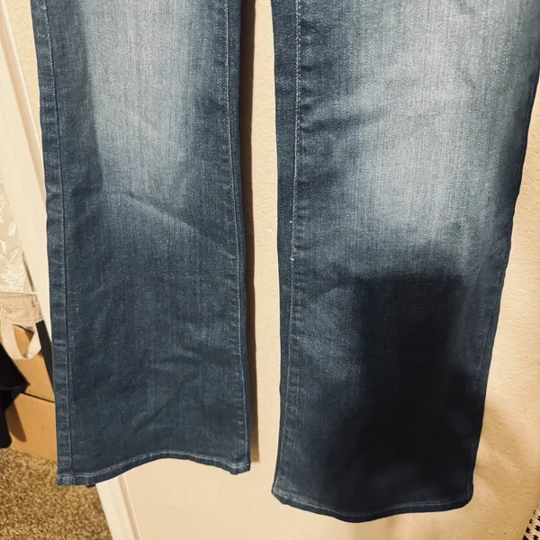 NYDJ Jeans‎ Womens 00 Patch Pockets Hugo Rain Flare Leg Denim - Image 3