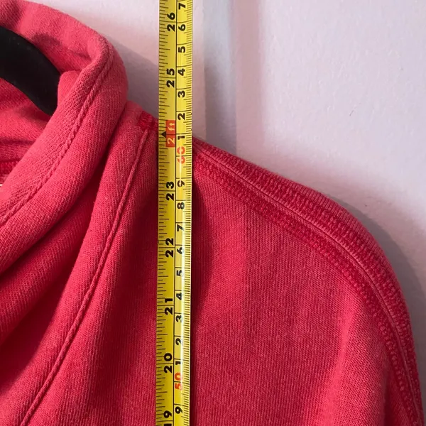 Xirena Pink Buttoned Pullover Kass Sweatshirt Loungewear Athleisure Women Medium - Image 8