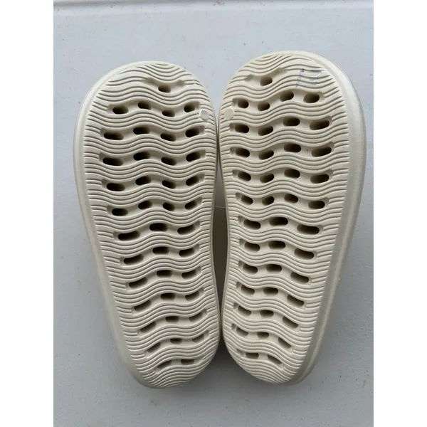 NWT Billabong Women's Cream Platform Cloud Cushion Comfy Slide Sandals 7 - Image 2