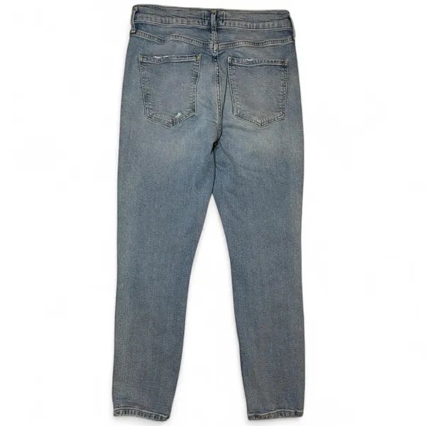 AGOLDE Los Angeles Premium Distressed Sophie High Rise Skinny Crop Jeans Size 28 - Image 8