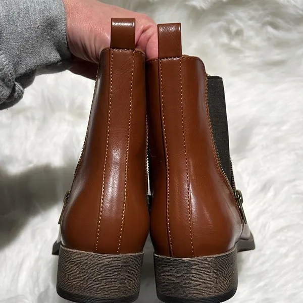 Rocket dog Camilla brown boots Chelsea biker Size 8.5. B84‎ - Image 11