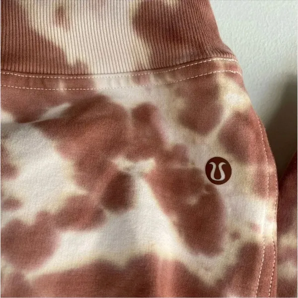 NWOT Lululemon All Yours Hoodie Tie Dye Fleece Marmoleado Ancient Copper sz. 6 - Image 8