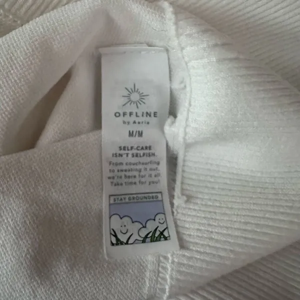 OFFLINE By Aerie Sidewalk Seamless Cropped T-Shirt Size Medium - Image 5